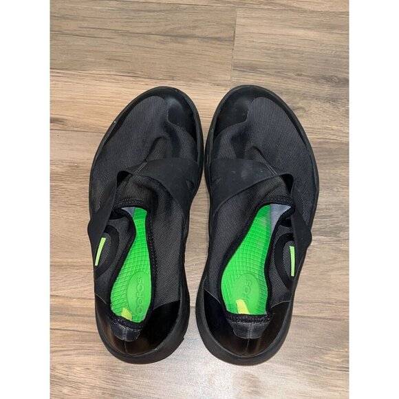 OOFOS Black & Gray Lightweight Recover Performance Fibre Low Shoes Men's Size 11 - Picture 3 of 9